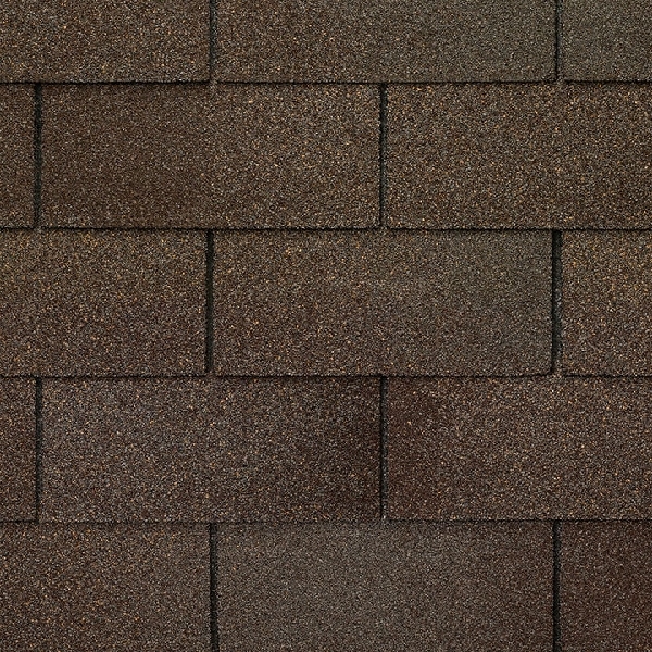 Royal Sovereign Series 0202010 Shingle, 36 in L, 12 in W, Asphalt/Fiberglass, Ash Brown