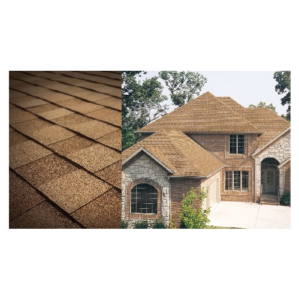 Heritage Series 080430 Shingle, 39-3/8 in L, 13-1/4 in W, Asphalt/Fiberglass, Rustic Cedar