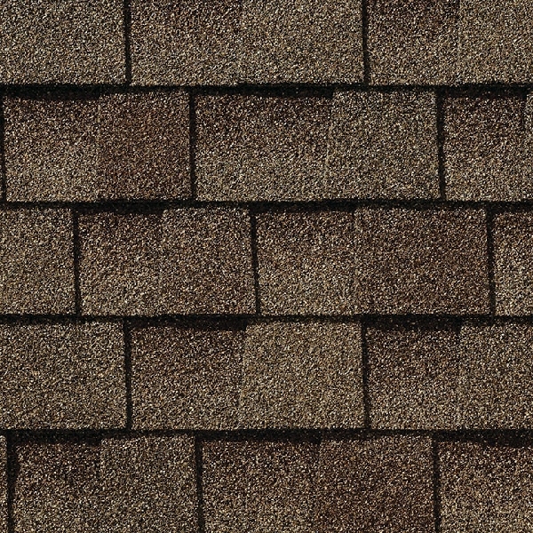 Timberline Natural Shadow Series 08051910 Shingle, 39-3/8 in L, 13-1/4 in W, Asphalt/Fiberglass, Barkwood