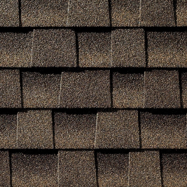 Timberline Armorshield II Series 08051964 Shingle, 39-3/8 in L, 13-1/4 in W, Asphalt/Fiberglass, Barkwood