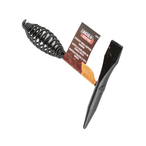 Lincoln Electric KH530 Chipping Hammer, Straight Head, 6-1/2 in L Head, 9-1/2 in OAL, Steel Handle