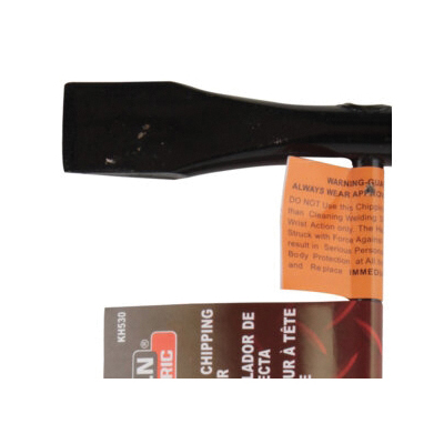 Lincoln Electric KH530 Chipping Hammer, Straight Head, 6-1/2 in L Head, 9-1/2 in OAL, Steel Handle