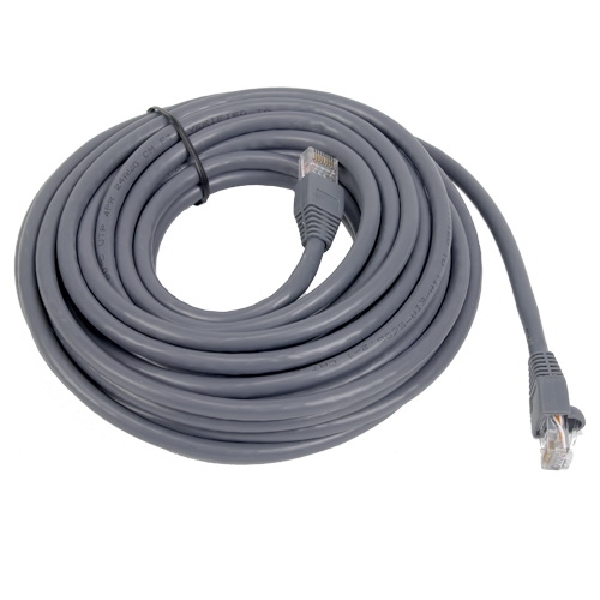 TPH632R Network Cable, 25 ft L, 6 Category Rating, Gray Sheath