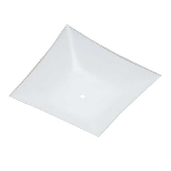 Westinghouse 81720 Light Diffuser, 1-1/2 in H, Square, Glass