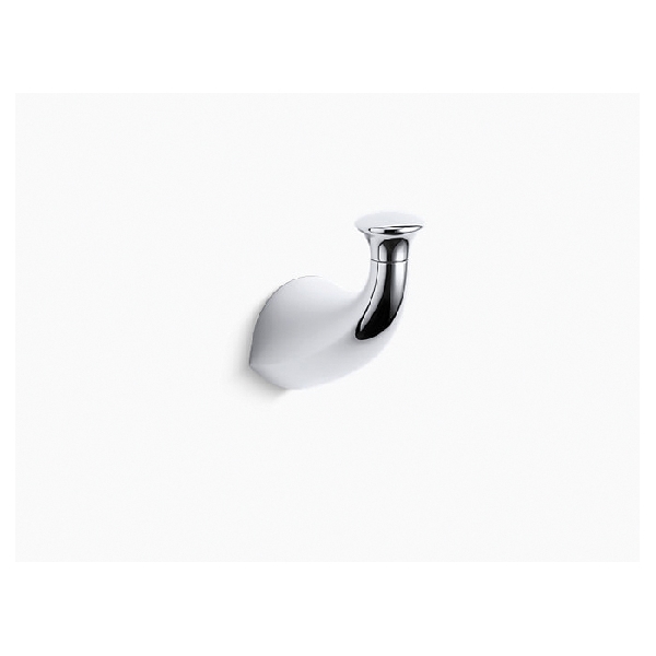 Mistos Series K-R37055-CP Towel Hook, Metal, Polished Chrome, Wall Mounting