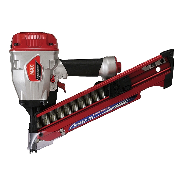 SN883CH28 Stick Nailer, 90 Magazine, 28 deg Collation, Paper Tape, Wire Collation, 0.077 cu-ft Air