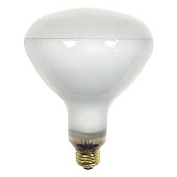 48069 Heat Bulb, 125 W, R40 Lamp, E26 Medium Lamp Base, 1400 Lumens, 2500 K Color Temp, Warm White Light
