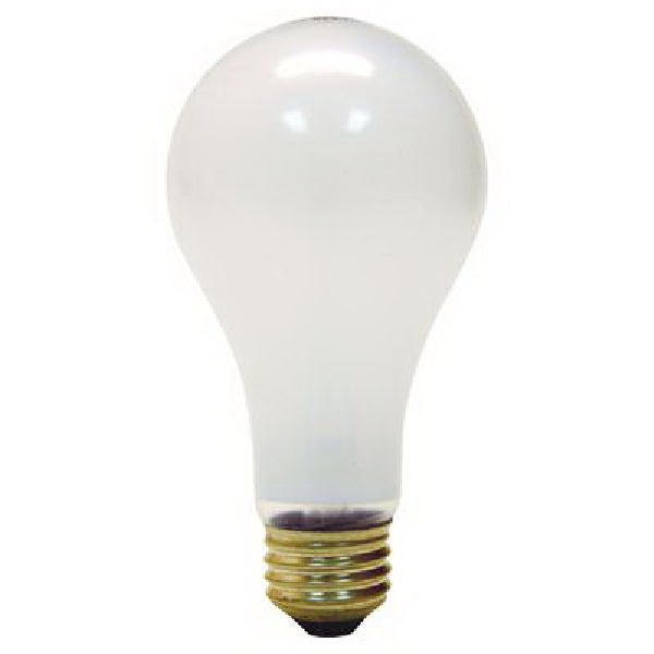 GE Saf-T-Gard Series 46895 Light Bulb, 75 W, A21 Lamp, E26 Medium Lamp Base, 715 Lumens, 2800 K Color Temp