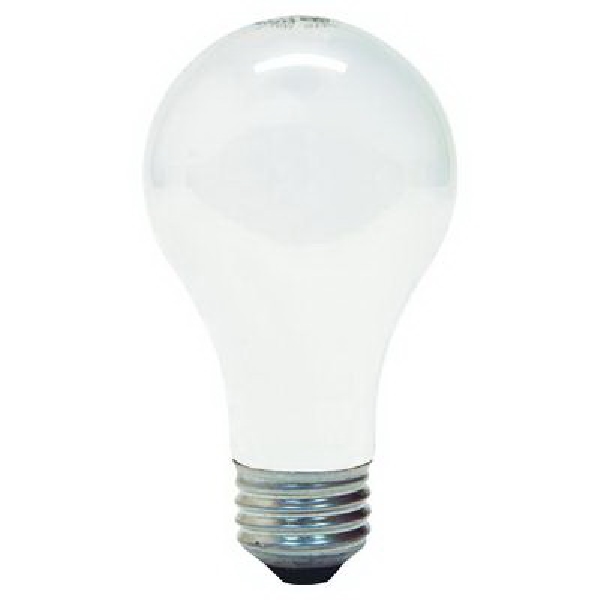 66248 Halogen Bulb, 53 W, E26 Medium Lamp Base, A19 Lamp, Soft White Light, 890 Lumens Lumens, 2800 K Color Temp