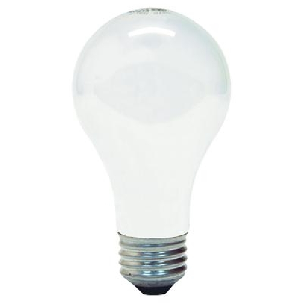78798 Halogen Bulb, 72 W, E26 Medium Lamp Base, A19 Lamp, 1490 Lumens Lumens, 3000 K Color Temp, 1000 hr Average Life