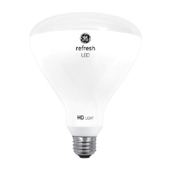 GE 68567 LED Bulb, Flood/Spotlight, BR40 Lamp, 65 W Equivalent, Dimmable, 5000 K Color Temp