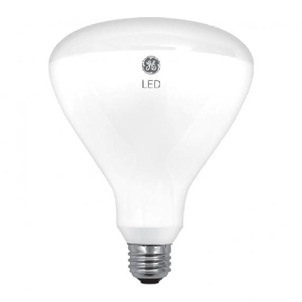 GE 41055 LED Bulb, Flood/Spotlight, BR40 Lamp, 85 W Equivalent, E26 Lamp Base, Dimmable, Soft White Light