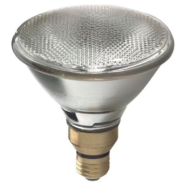 62704 Halogen Bulb, 60 W, E26 Medium Lamp Base, PAR38 Lamp, White Light, 1070 Lumens, 2900 K Color Temp