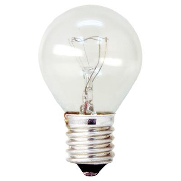 35156 Appliance Light Bulb, 40 W, S11 Lamp, E17 Intermediate Lamp Base, 440 Lumens, 500 hr Average Life