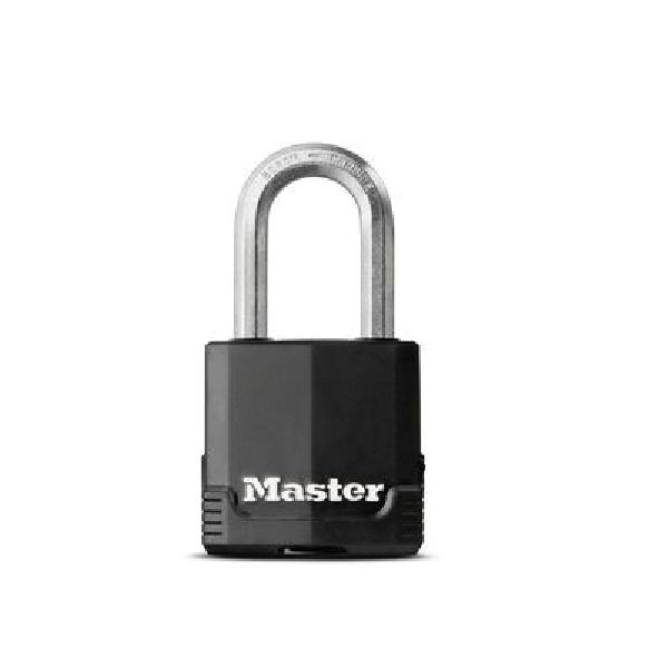 Master Lock Magnum Series M115XKADLFCCSEN Padlock, Keyed Key, 5/16 in Dia Shackle, Boron-Carbide Shackle, Steel Body