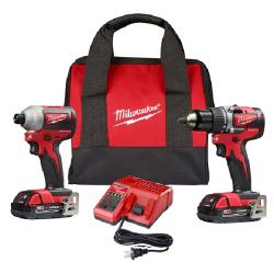 2892-22CT Combination Tool Kit, Battery Included, 2 Ah, 12 V, Lithium-Ion