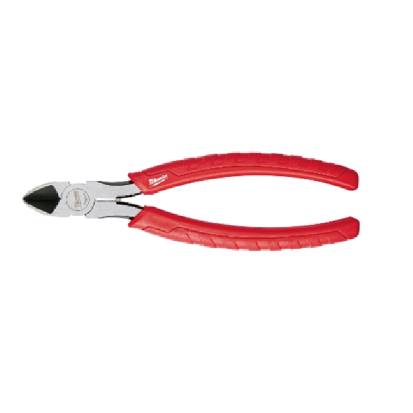 48-22-6108 Diagonal Cutting Plier, 8 in OAL, 11/32 in Cutting Capacity, 1-5/64 in Jaw Opening, Red Handle