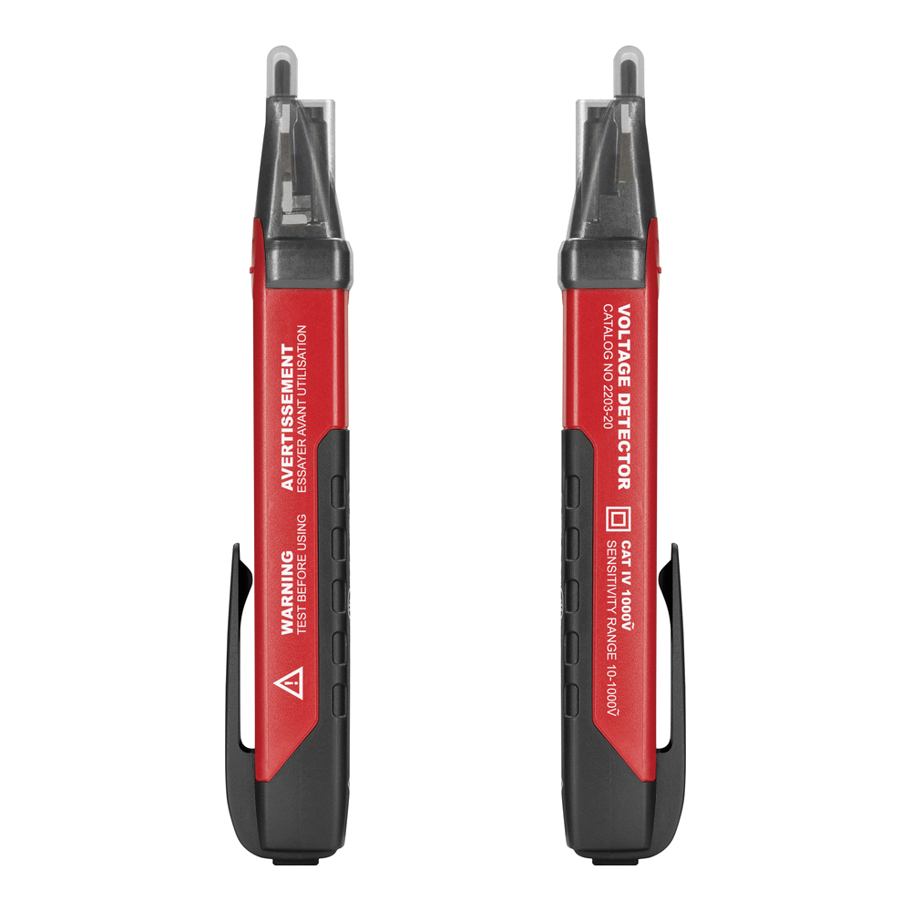 Milwaukee 2203-20 Detector, Functions: Voltage, Black/Red - 2