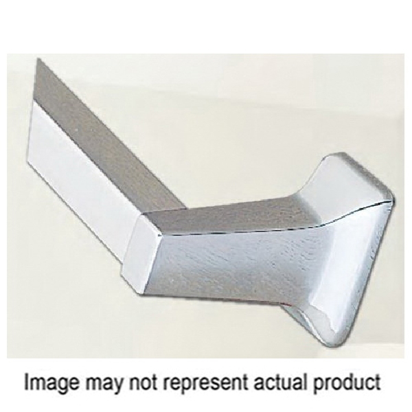 2200 Series 2208 Toilet Paper Holder, Plastic/Zinc Alloy, White, Chrome, Surface Mounting