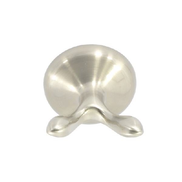 2300 Series 2302SN Robe Hook, 2-Hook, Zinc Alloy, Satin Nickel, Surface Mounting