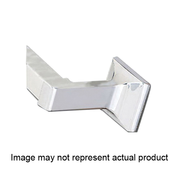 4300 Series 4308 Toilet Paper Holder, Plastic/Zinc Alloy, Chrome, Surface Mounting