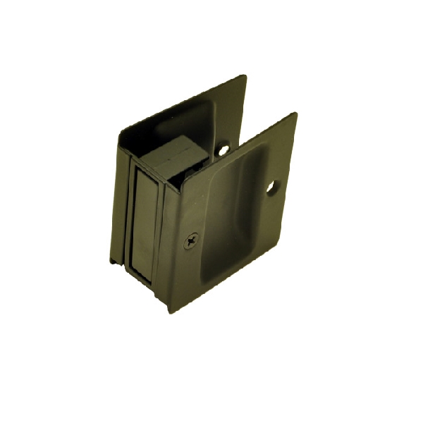 119DB Passage Pocket Door Lock, Dark Bronze