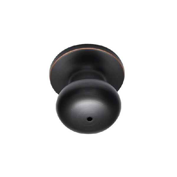 92000 Series 92211DB Privacy Lockset, Noe Valley VIII Design, Knob Handle, Dark Bronze, Metal, Non-Handed Hand