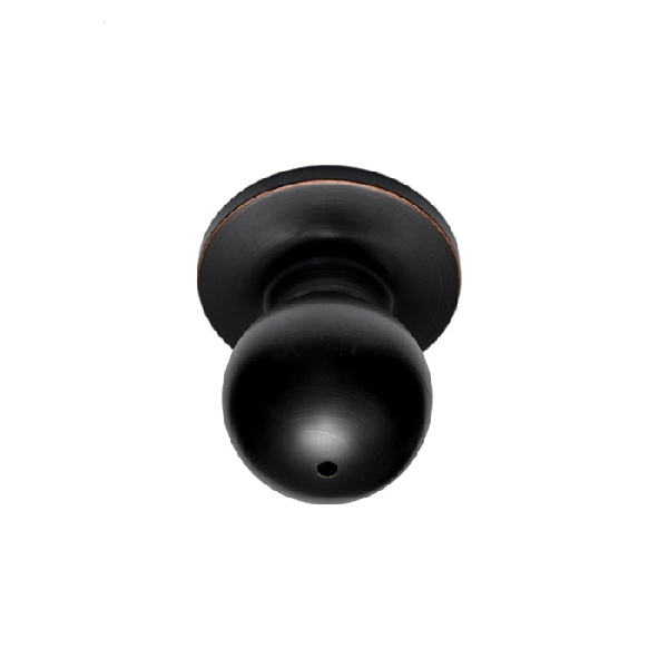 10000 Series 10211DB Privacy Lockset, Marina VIII Design, Knob Handle, Dark Bronze, Metal, Non-Handed Hand