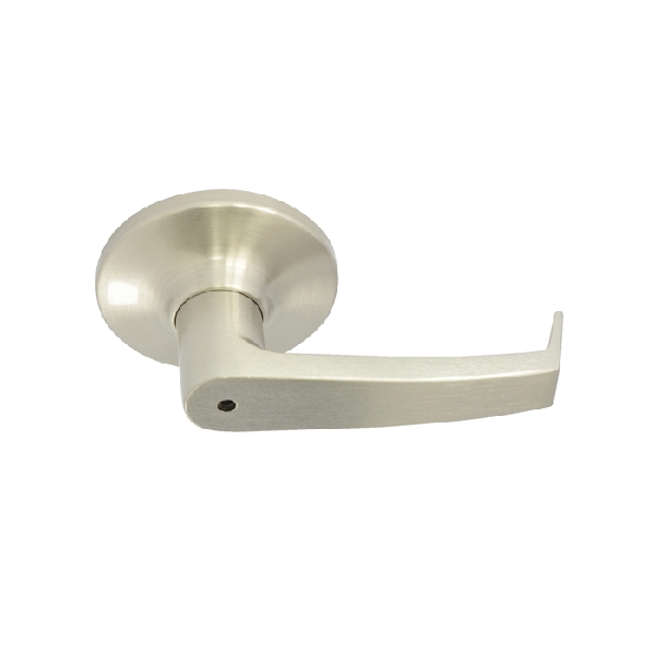 40000 Series 40226DC Privacy Lever, Turnbutton Lock, Dull Chrome, Metal, Non-Handed Hand, 3 Grade