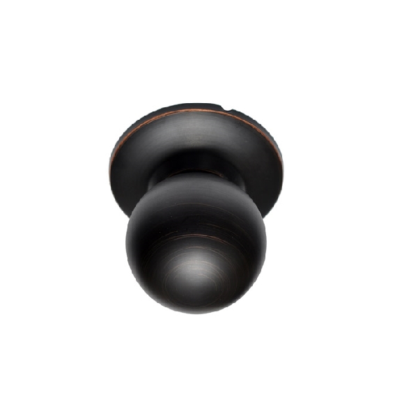 10000 Series 10311DB Dummy Knob, Marina II Design, Dark Bronze, >1 in Thick Door, Metal, 2-9/16 in Rose/Base