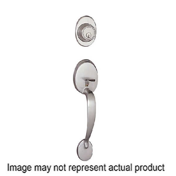 10915SN Handleset, Van Ness Design, Satin Nickel, Knob Interior Handle, Turn Piece