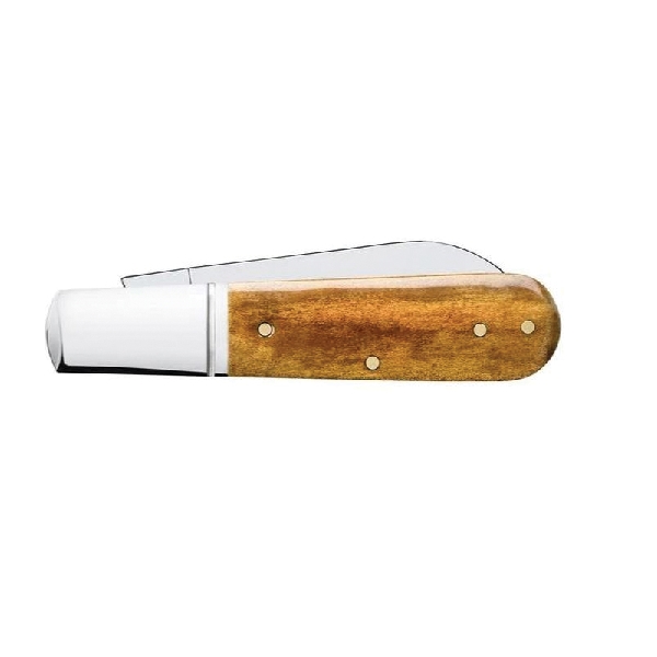 Case 58199 Barlow Knife, 2-1/2 in L Blade, Stainless Steel Blade, 1-Blade, Smooth Handle, Antique Handle