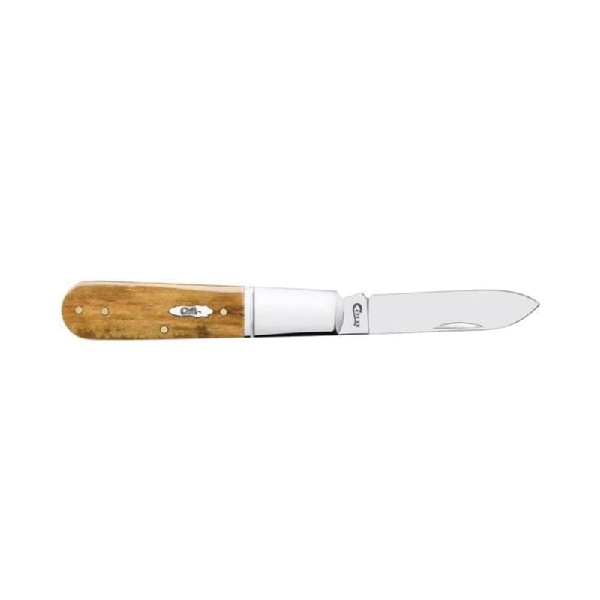 Case 58199 Barlow Knife, 2-1/2 in L Blade, Stainless Steel Blade, 1-Blade, Smooth Handle, Antique Handle