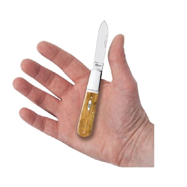Case 58199 Barlow Knife, 2-1/2 in L Blade, Stainless Steel Blade, 1-Blade, Smooth Handle, Antique Handle