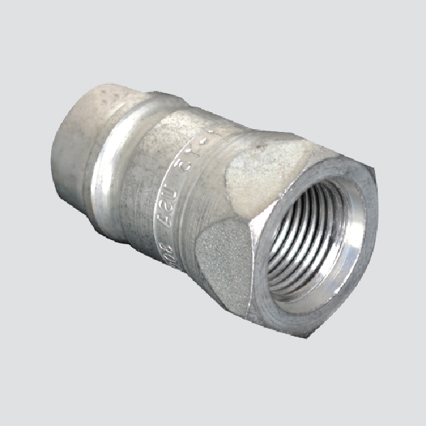 S70 Series 39041060 Hydraulic Adapter, 1/2 x 1/2 in, ISO Male Tip x FNPT, 3000 psi Pressure, Steel