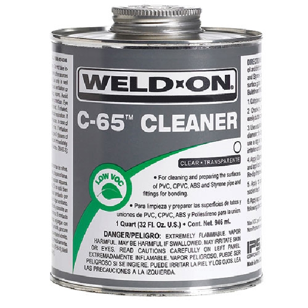 C-65 Series 10202 Cleaner, Liquid, Clear, 1 pt Can