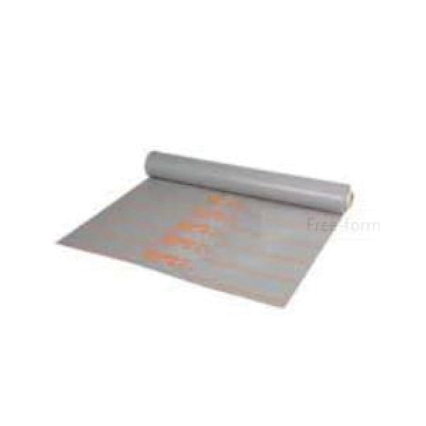 83450 Shower Pan Liner, 6 ft L, 6 ft W, 40 mil Thick, PVC, Gray