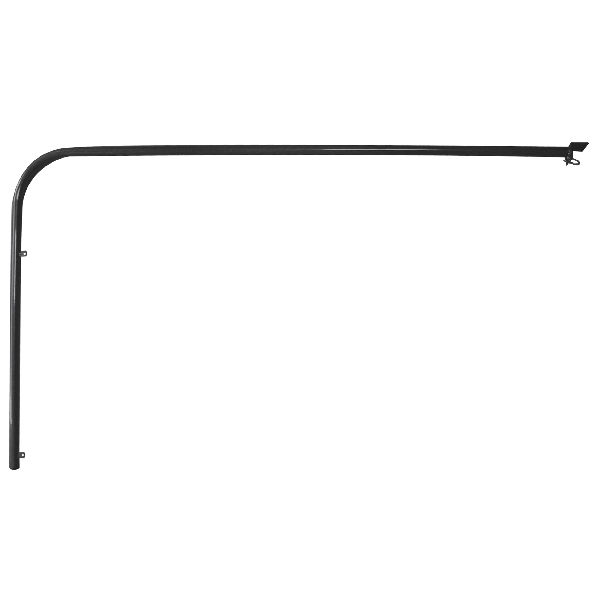 SSRBOWGY Radius Bow, Solid Sweep, Gray, Powder-Coated