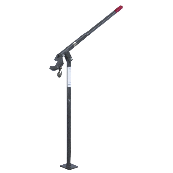 TPOSTPGY T-Post Puller, 36-1/2 to 65 in H, Steel, Gunmetal Gray