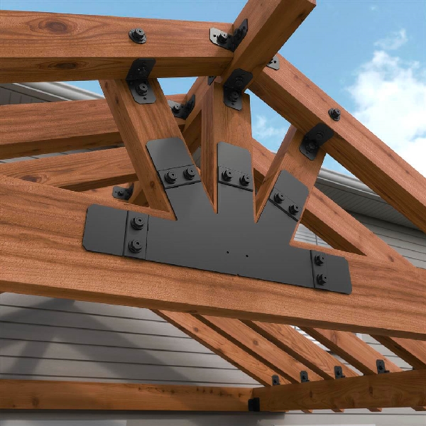OWT 56651 Timber Bolt, 8 to 10 in OAL, Steel