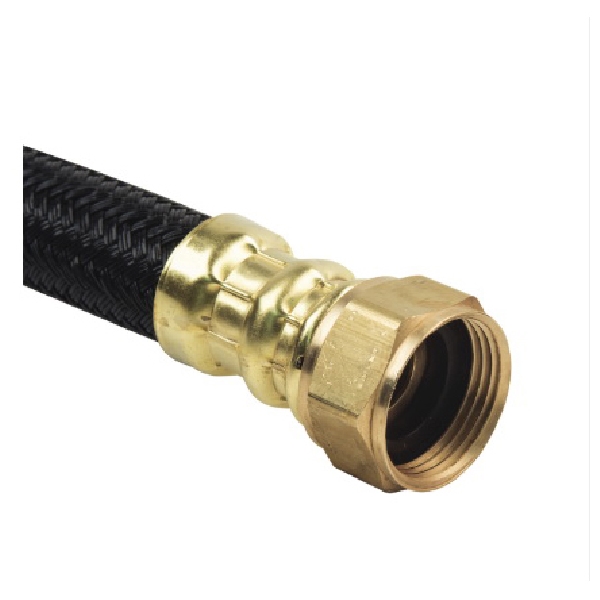 3/4 in. FIP x 3/4 in. FIP x 24 in. Polymer Braided Water Heater Connector (0.57 in. I.D.) 3/4 in. FIP x 3/4 in. FIP x 24 in. Polymer Braided Water Heater Connector (0.57 in. I.D.)