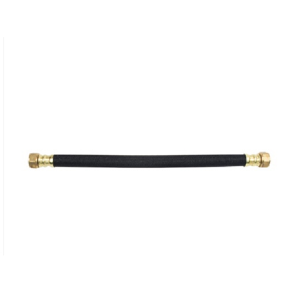 3/4 in. FIP x 3/4 in. Nominal PEX Barb x 18 in. Polymer Braided Water Heater Connector (0.57 in. I.D.) 3/4 in. FIP x 3/4 in. Nominal PEX Barb x 18 in. Polymer Braided Water Heater Connector (0.57 in. I.D.)