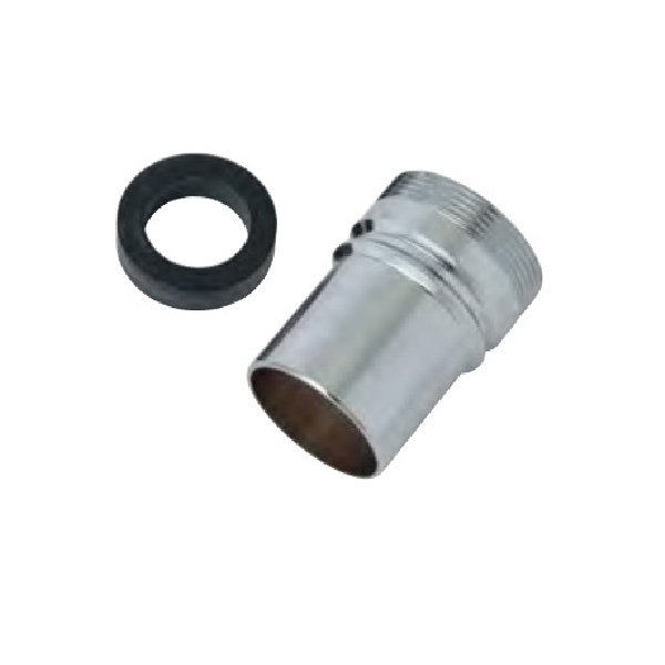 BrassCraft SF0023X Slotless Aerator Snap Nipple, 15/16-27 x 55/64-27 Threaded, Brass, Chrome Plated, 2.2 gpm