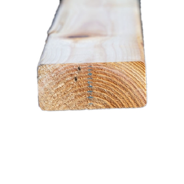 2 in x 4 in x 8 ft, Wood Products, Western Red Cedar, Select Tight Knot, Surfaced on 4 Sides - 2