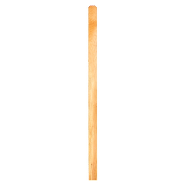 5/8 in x 3 1/2 in x 6 ft, Wood Products, Western Red Cedar, No. 2 No Hole, Rough Sawn Dog-Ear Fence Picket - 2