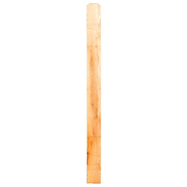 5/8 in x 5-1/2 in x 6 ft, Wood Products, Western Red Cedar, Quality, Rough Sawn Dog-Ear Fence Picket - 2