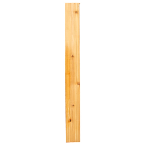 5/8 in x 7 1/4 in x 6 ft, Wood Products, Western Red Cedar, Quality, Rough Sawn Flat-Top - 2