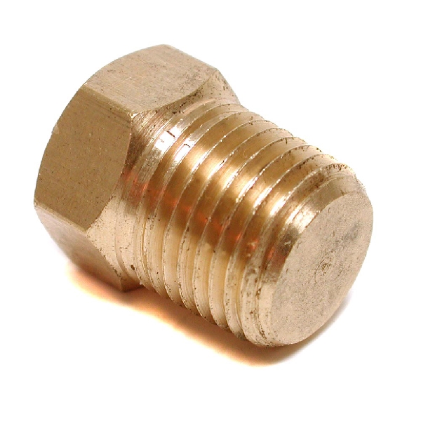9520 Pipe Plug, 1/8 in, MPT, Brass