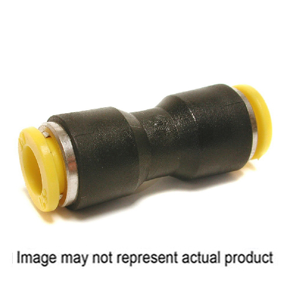 9533 Tube Union, 1/4 x 1/4 in, Compression, Brass