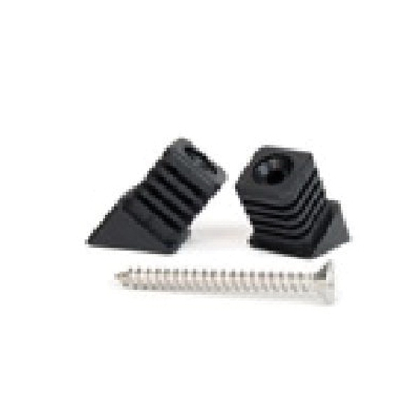 640054 EZ Mount Square Stair, Plastic, Black, For: Fortress Mega Series Square Balusters